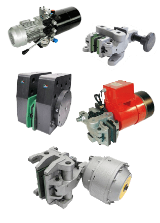 Frenos tipo Caliper, hidráulicos, radiales, de baja inercia, de frenado modular.